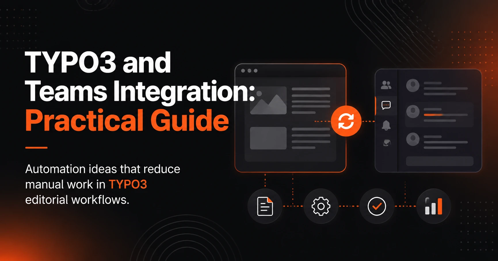 TYPO3 and Microsoft Teams connected to streamline editorial coordination and approvals