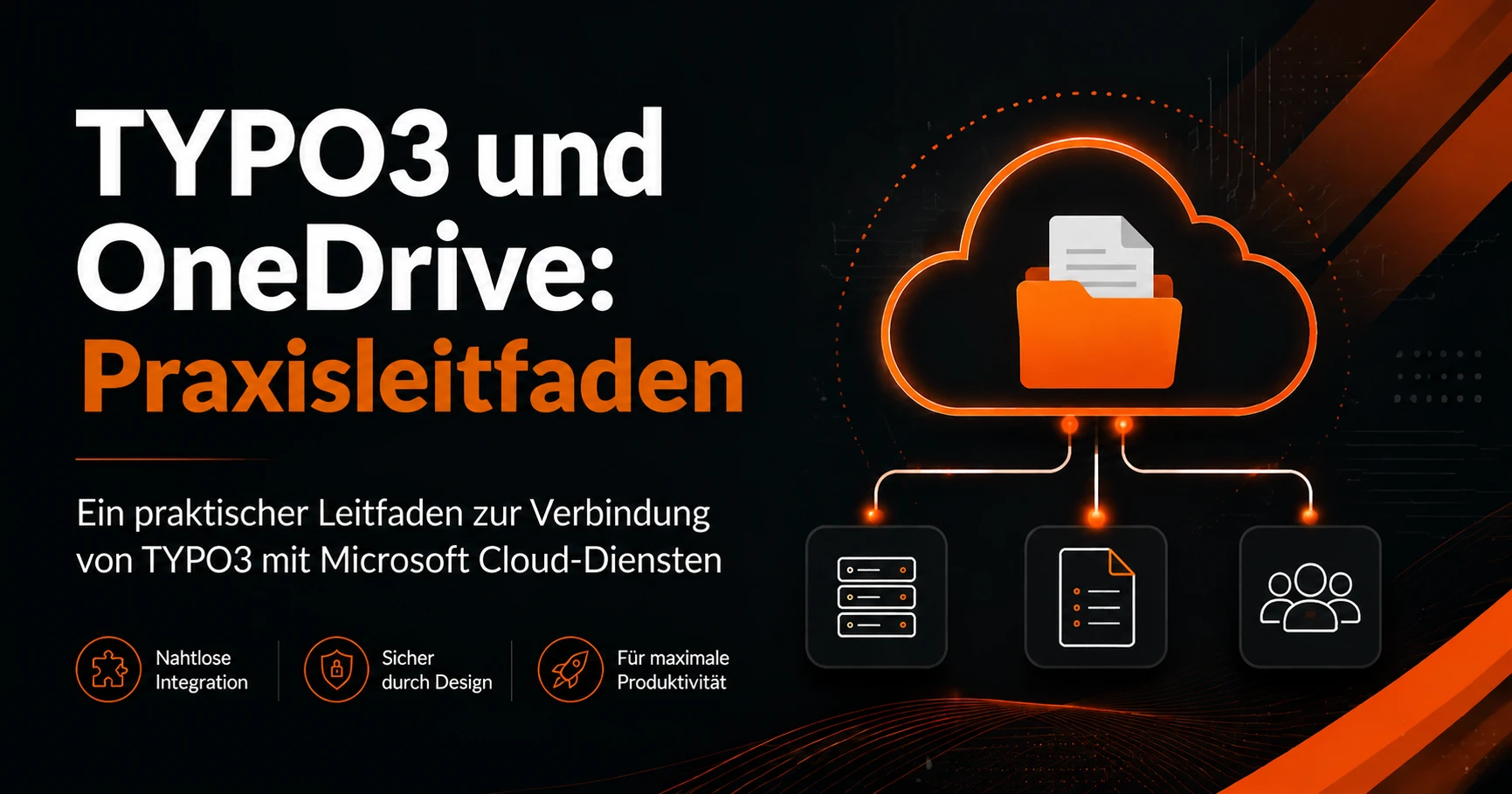 TYPO3 und OneDrive für zentrale Dateiverwaltung und schnelle Content-Prozesse