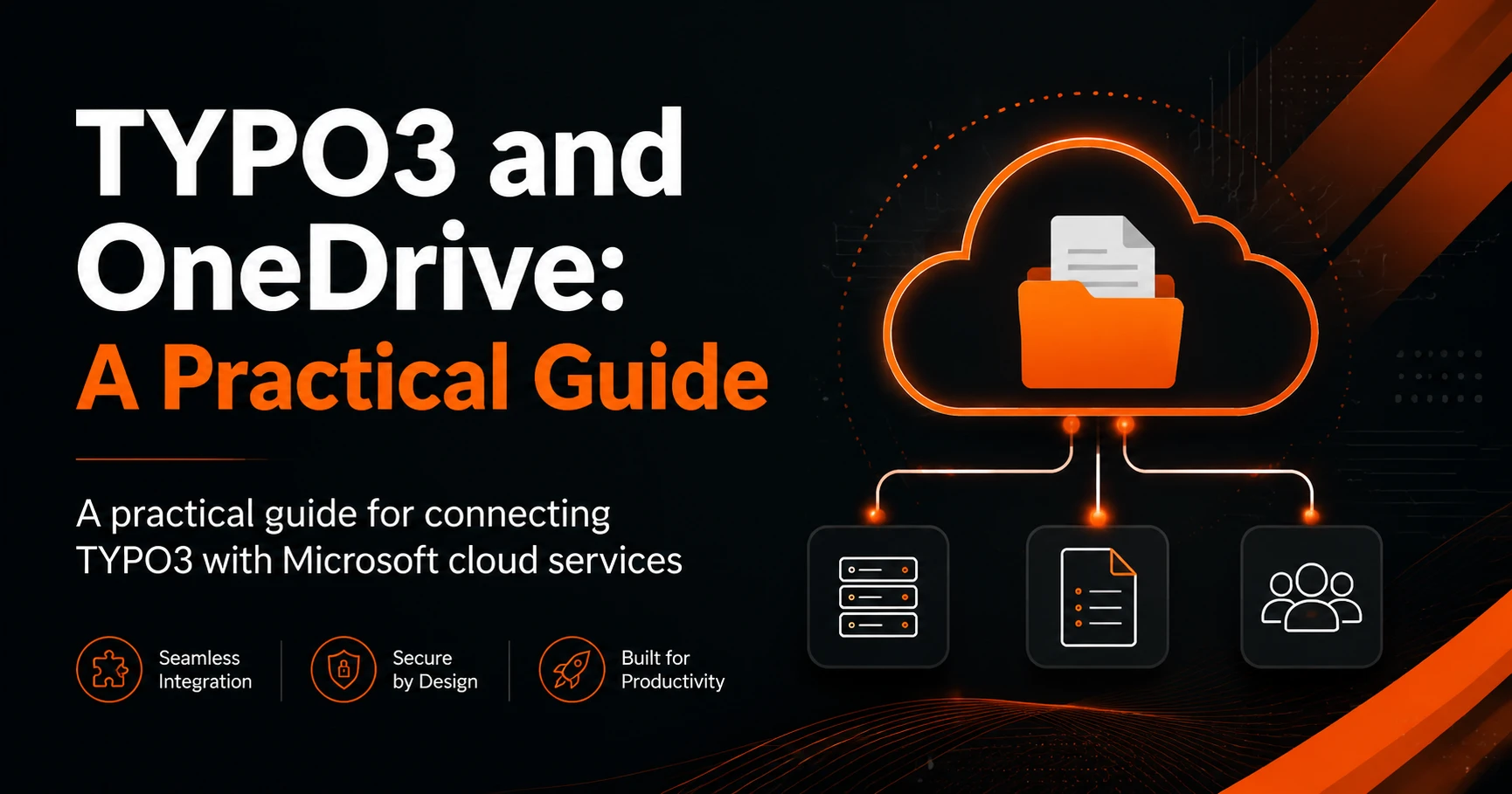 TYPO3 and OneDrive integration for centralized file management and faster editorial workflows