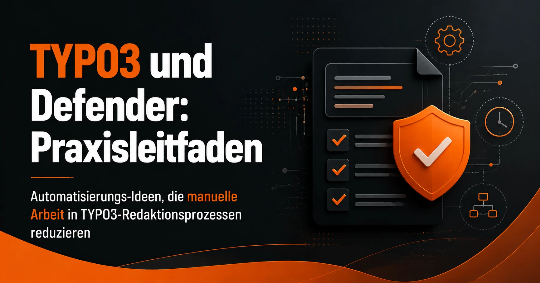 TYPO3- und Microsoft-Defender-Integration für sichere, automatisierte Editorial Workflows