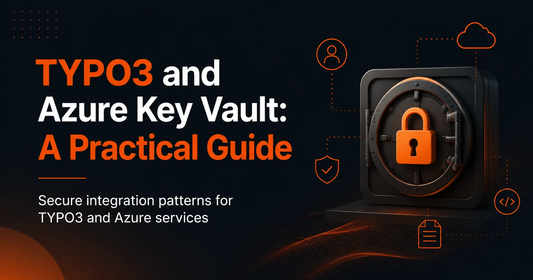 TYPO3 setup with Azure Key Vault securing cloud secrets and credentials