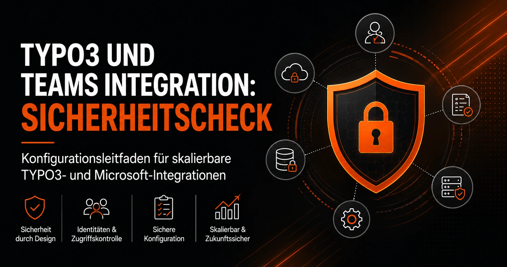 Sicherheitscheck für die Integration von TYPO3 mit Microsoft Teams vor dem Go-live