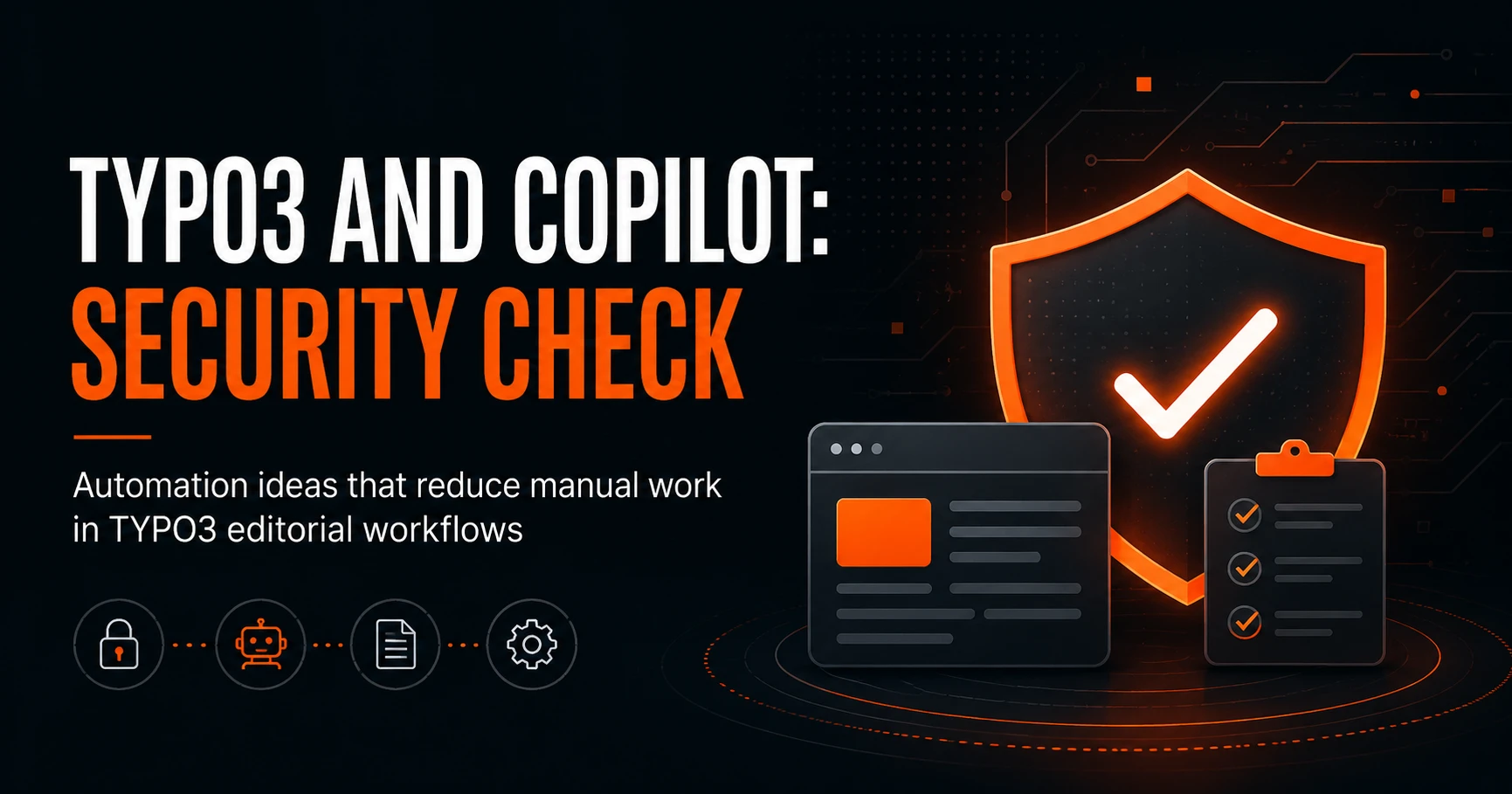 TYPO3 and Microsoft Copilot supporting a secure editorial workflow