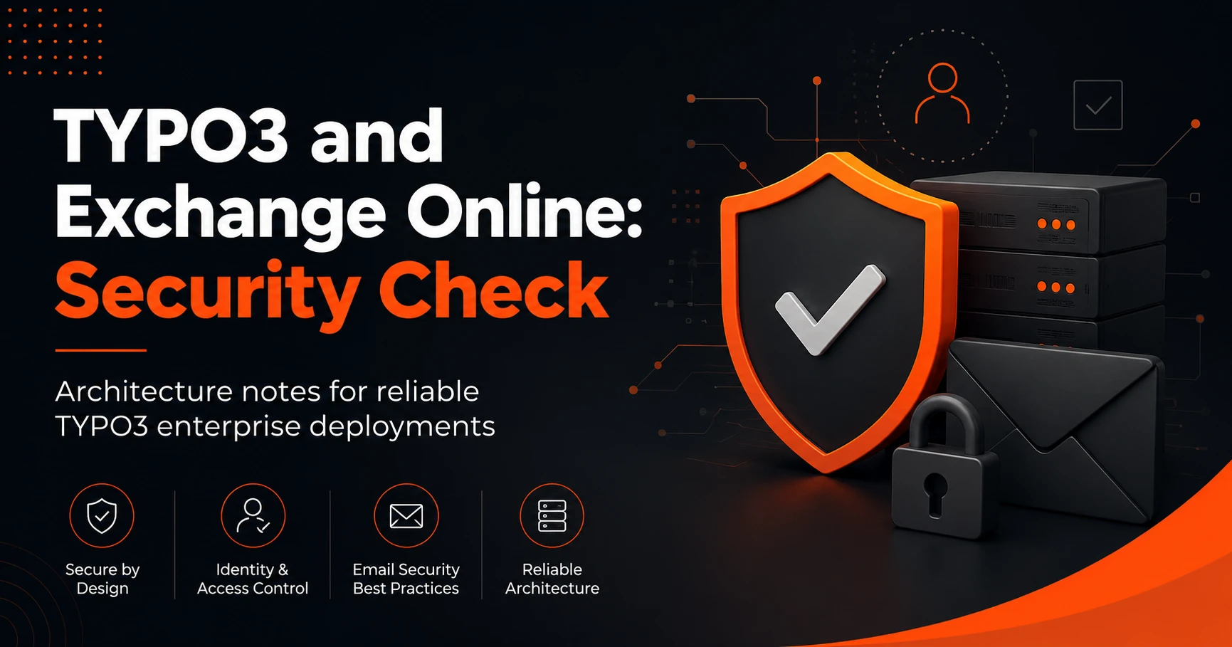 Security check for integrating TYPO3 with Microsoft Exchange Online in an enterprise environment