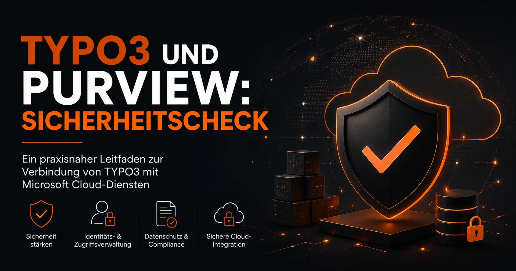 TYPO3- und Purview-Sicherheitscheck für Cloud-Integrationen und Datenschutz
