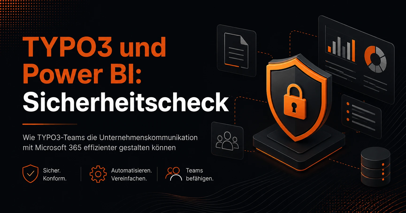Sicherheitscheck zur Integration von TYPO3 und Power BI im Enterprise Publishing
