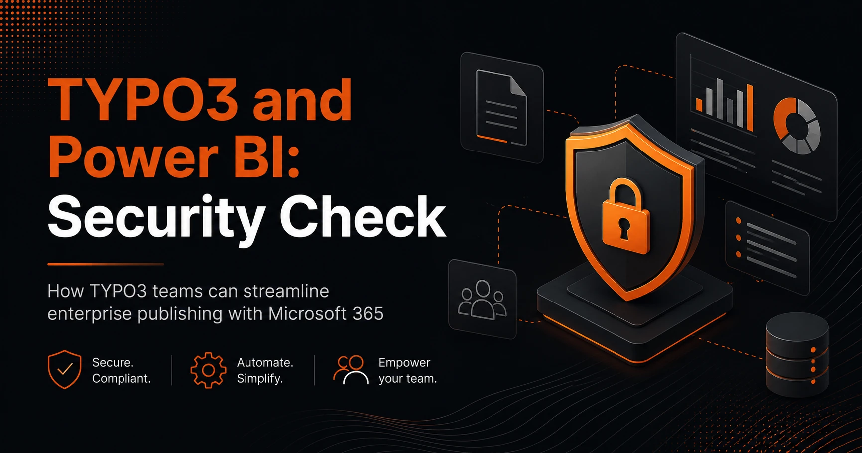 Enterprise security check for integrating TYPO3 with Power BI and Microsoft 365