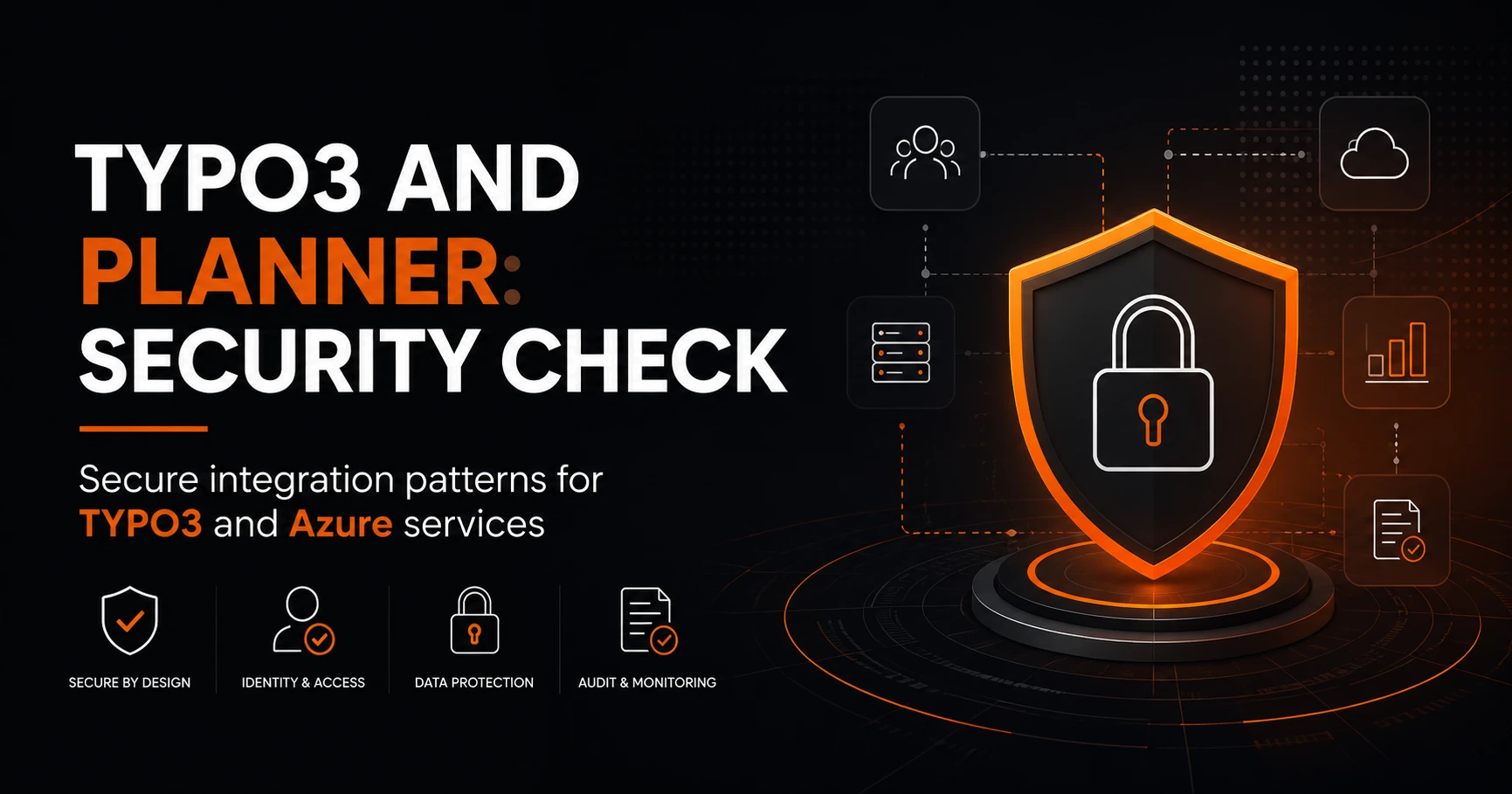 Security check for integrating TYPO3 with Microsoft Planner and Azure services