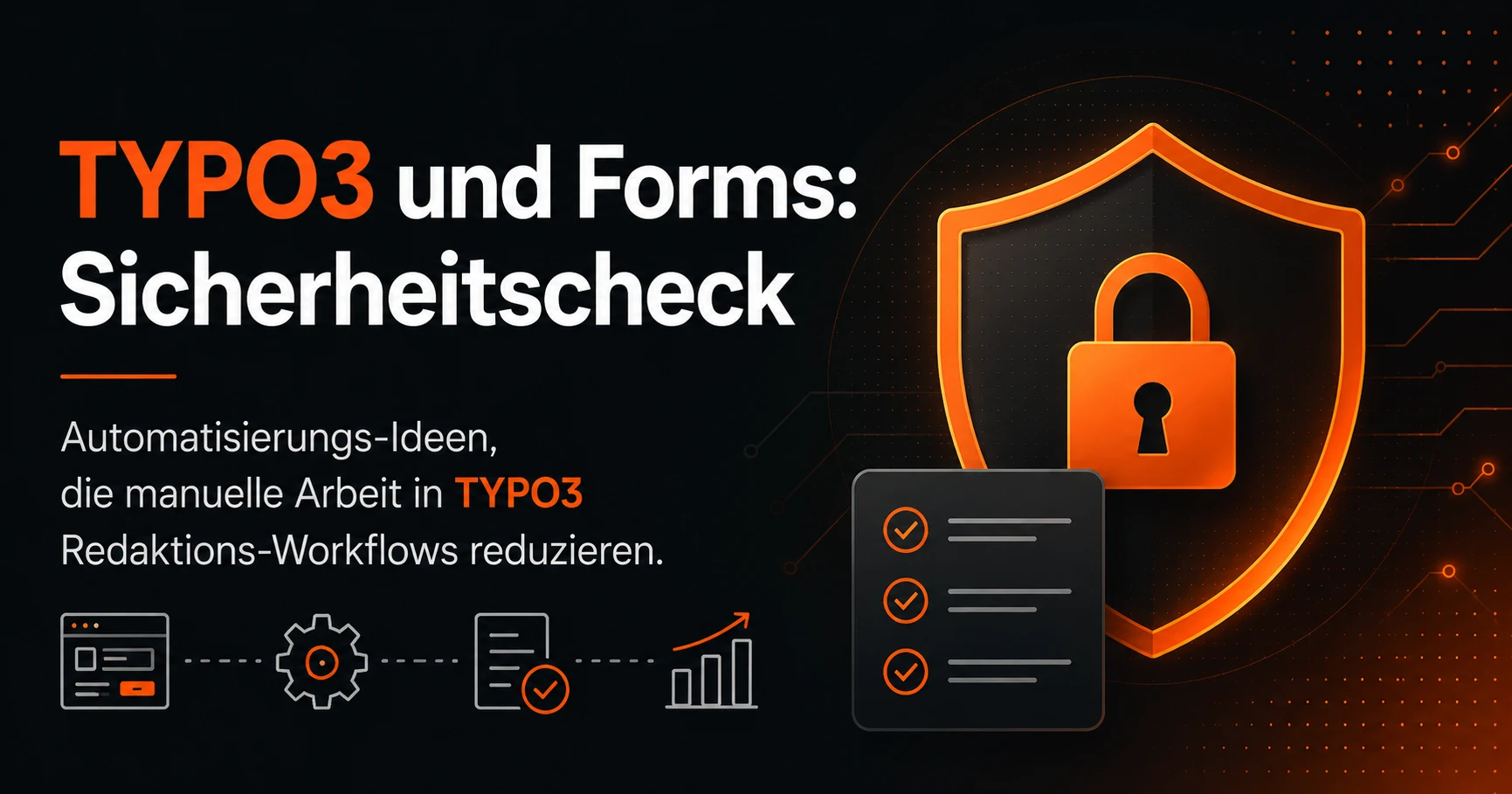 TYPO3 Forms mit Sicherheitscheck für sensible Formulardaten